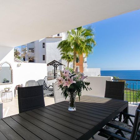 Beautiful Apartment With Stunning Sea Views And A Large Terrace! Torrox Exteriör bild